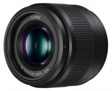 PANASONIC 25mm f/1,7 (H-H025E-K) Mikro 4/3-os objektív Fotó-Videó kiegészítők - Objektív - Fix fókuszú objektív - 295880