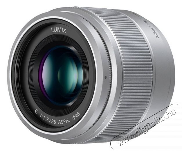 PANASONIC 25mm f/1,7 (H-H025E-S) Mikro 4/3-os objekt&iacute;v Fot&oacute;-Vide&oacute; kieg&eacute;sz&iacute;tők - Objekt&iacute;v - Fix f&oacute;kusz&uacute; objekt&iacute;v - 295881