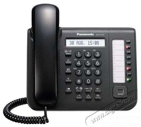 PANASONIC KX-DT521X digitális rendszertelefon Mobil / Kommunikáció / Smart - DECT / cordless telefon - 319035