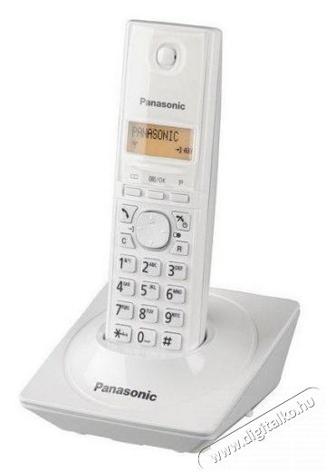 PANASONIC KX-TG1711HGW vezeték nélküli telefon Mobil / Kommunikáció / Smart - DECT / cordless telefon - 302467