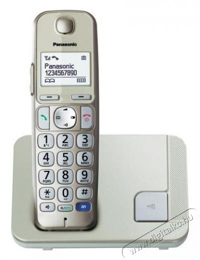 PANASONIC KX-TGE210PDN vezeték nélküli telefon Mobil / Kommunikáció / Smart - DECT / cordless telefon - 302472