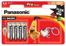 PANASONIC LR6PPG-8BWANGRYB-KEY AA alkáli elem 8db, Angry Birds kulcstartóval Egyéb - Nem forgalmazzuk ! - 302492