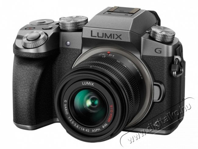 PANASONIC Lumix DMC-G7KEG-S - ez&uuml;st + 14-42mm F&eacute;nyk&eacute;pezőg&eacute;p / kamera - MILC cser&eacute;lhető objekt&iacute;ves kompakt f&eacute;nyk&eacute;pezőg&eacute;p - 294486