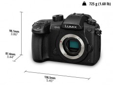 PANASONIC Lumix G DC-GH5 váz - fekete Fényképezőgép / kamera - DSLR tükörreflexes fényképezőgép - 351228