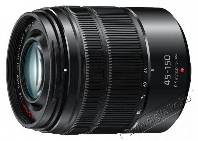 PANASONIC Lumix G Vario 45-150 mm f/4,0-5,6 (H-FS45150EKA) ASPH OIS objektív - fekete Fotó-Videó kiegészítők - Objektív - Zoom objektív - 291512