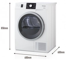 PANASONIC NHP8ER1WGN szárítógép Háztartás / Otthon / Kültér - Mosógép / szárítógép - Szárítógép - 312485