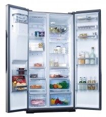 PANASONIC NR-B53VW2-WE hűtőszekrény Konyhai termékek - Hűtő, fagyasztó (szabadonálló) - Amerikai típusú Side By Side hűtő - 288761