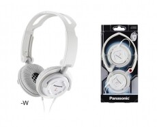 PANASONIC RP-DJS150 (RP-DJS150E-W) fejhallgató - fehér Audio-Video / Hifi / Multimédia - Fül és Fejhallgatók - Fejhallgató - 294015