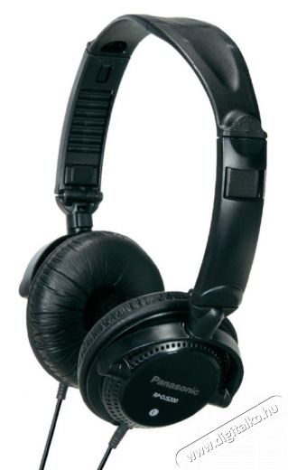 PANASONIC RP-DJS200 (RP-DJS200E-K) fejhallgató - fekete Audio-Video / Hifi / Multimédia - Fül és Fejhallgatók - Fejhallgató - 294019