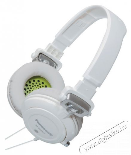 PANASONIC RP-DJS400 (RP-DJS400AE-W) fejhallgató - fehér Audio-Video / Hifi / Multimédia - Fül és Fejhallgatók - Fejhallgató - 299155