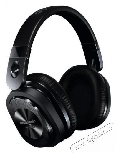 PANASONIC RP-HC800 (RP-HC800E-K) fejhallgató - fekete Audio-Video / Hifi / Multimédia - Fül és Fejhallgatók - Fejhallgató - 294040