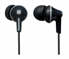 PANASONIC RP-TCM125 (RP-TCM125E-K) fülhallgató - fekete Audio-Video / Hifi / Multimédia - Fül és Fejhallgatók - Fülhallgató mikrofonnal / headset - 294001