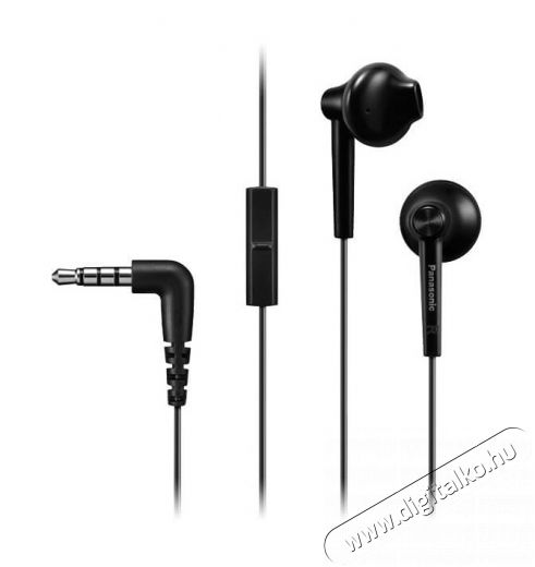 PANASONIC RP-TCM55E-K fülhallgató headset - fekete Audio-Video / Hifi / Multimédia - Fül és Fejhallgatók - Fülhallgató - 347533