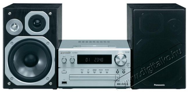 PANASONIC SC-PMX5 (SC-PMX5EG-S)mikro hifi rendszer - ezüst Audio-Video / Hifi / Multimédia - Hifi - Sztereó - Mikro-, mini hifi rendszer - 289197