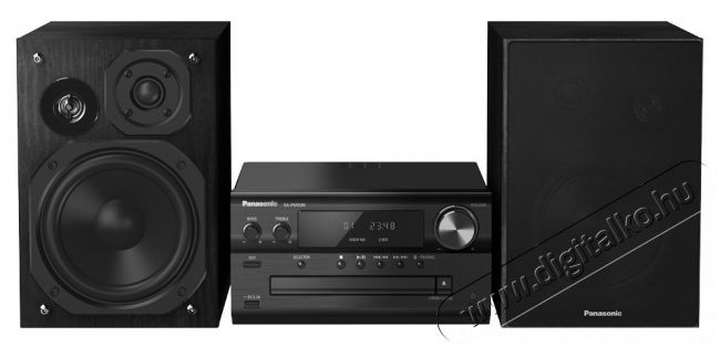 PANASONIC SC-PMX80EG-K mikro Hifi - fekete Audio-Video / Hifi / Multimédia - Hifi - Sztereó - Mikro-, mini hifi rendszer - 320353