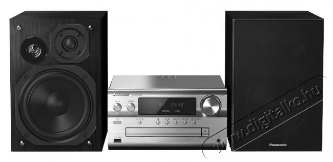 PANASONIC SC-PMX80EG-S mikro Hifi - ezüst Audio-Video / Hifi / Multimédia - Hifi - Sztereó - Mikro-, mini hifi rendszer - 320354
