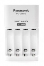 PANASONIC Eneloop BQ-CC55E akku gyorstöltő Akkuk és töltők - Elem méretű akku és töltő - Töltő - 309707