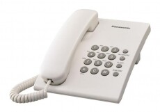 PANASONIC KX-TS500HGW vezetékes telefon Mobil / Kommunikáció / Smart - Vezetékes telefon / fax - 291479