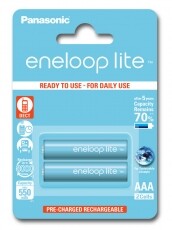 PANASONIC eneloop AAA akku (550 mAh) (BK4LCCE/2BE) 2db Akkuk és töltők - Elem méretű akku és töltő - Akku - 302463