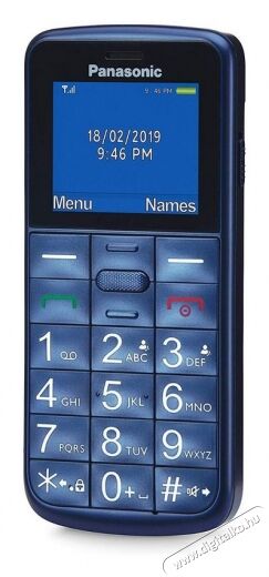 PANASONIC KX-TU110EXC Dual SIM mobiltelefon - kék Egyéb - Nem forgalmazzuk ! - 360012