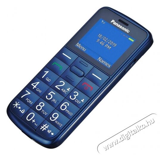 PANASONIC KX-TU110EXC Dual SIM mobiltelefon - kék Egyéb - Nem forgalmazzuk ! - 360012