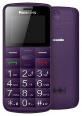 PANASONIC KX-TU110EXV Dual SIM mobiltelefon - lila Egyéb - Nem forgalmazzuk ! - 360013