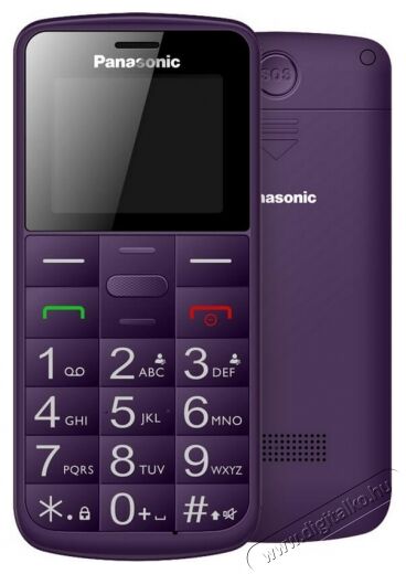 PANASONIC KX-TU110EXV Dual SIM mobiltelefon - lila Egyéb - Nem forgalmazzuk ! - 360013