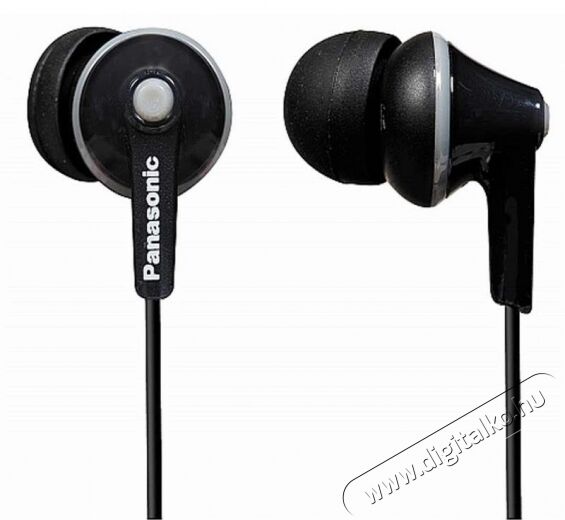 PANASONIC RP-HJE125 (RP-HJE125E-K) fülhallgató - fekete Audio-Video / Hifi / Multimédia - Fül és Fejhallgatók - Fülhallgató - 294044