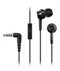 PANASONIC RP-TCM115E-K fülhallgató headset - fekete Audio-Video / Hifi / Multimédia - Fül és Fejhallgatók - Fülhallgató mikrofonnal / headset - 347530