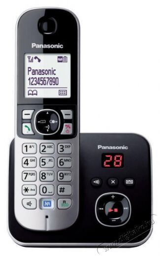 PANASONIC KX-TG6821PDB vezeték nélküli telefon Mobil / Kommunikáció / Smart - DECT / cordless telefon - 302468