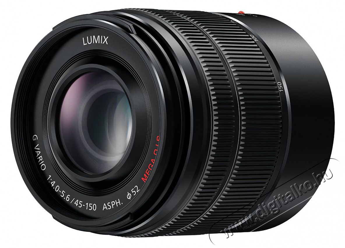PANASONIC Lumix G Vario 45-150 mm f/4,0-5,6 (H-FS45150EKA) ASPH OIS objektív - fekete Fotó-Videó kiegészítők - Objektív - Zoom objektív - 291512