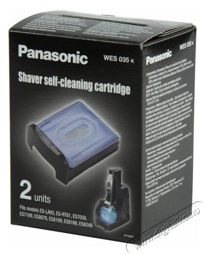 PANASONIC WES035K (WES035K503) tisztítópatron Szépségápolás / Egészség - Szőrtelenítő / borotva - Férfi szőrtelenítő kiegészítő - 284903