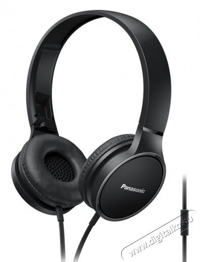 PANASONIC RP-HF300ME-K mikrofonos fejhallgató - fekete Audio-Video / Hifi / Multimédia - Fül és Fejhallgatók - Fejhallgató mikrofonnal / headset - 302516