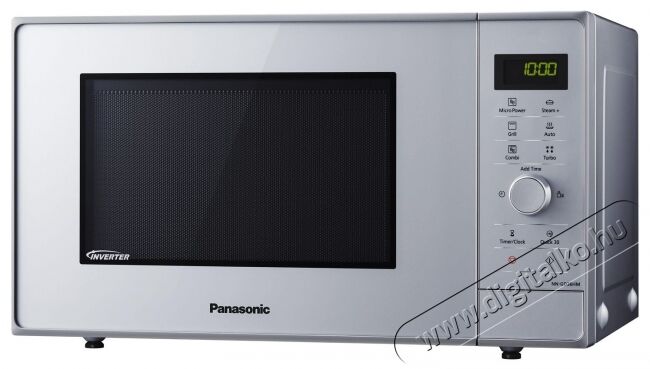PANASONIC NN-GD36HMSUG inverteres mikrohullámú sütő grillezővel Konyhai termékek - Mikrohullámú sütő - Mikrohullámú sütő (szabadonálló) - 319985
