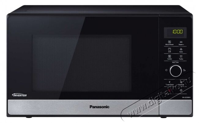 PANASONIC NN-GD38HSSUG inverteres mikrohullámú sütő grillezővel Konyhai termékek - Mikrohullámú sütő - Mikrohullámú sütő (szabadonálló) - 319986