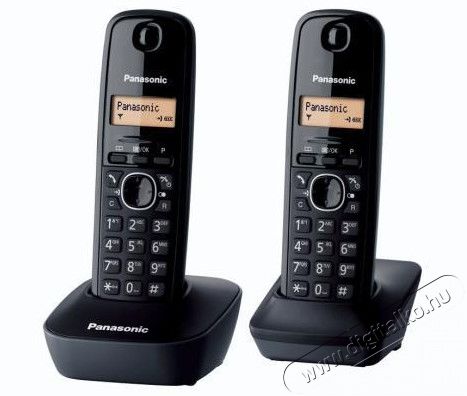 PANASONIC KX-TG1612HGH vezeték nélküli telefon Mobil / Kommunikáció / Smart - DECT / cordless telefon - 299125