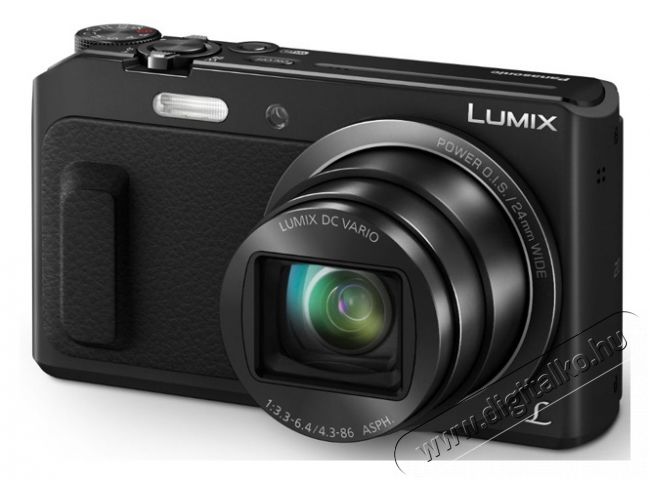 PANASONIC DMC-TZ57 (DMC-TZ57EP-K) - fekete Fényképezőgép / kamera - Ultrazoom fényképezőgép - Kompakt méretű - 285857