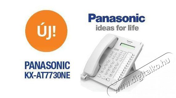 PANASONIC KX-AT7730NE analóg rendszertelefon Mobil / Kommunikáció / Smart - Vezetékes telefon / fax - 344409