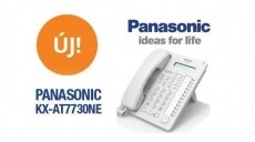 PANASONIC KX-AT7730NE analóg rendszertelefon Mobil / Kommunikáció / Smart - Vezetékes telefon / fax - 344409