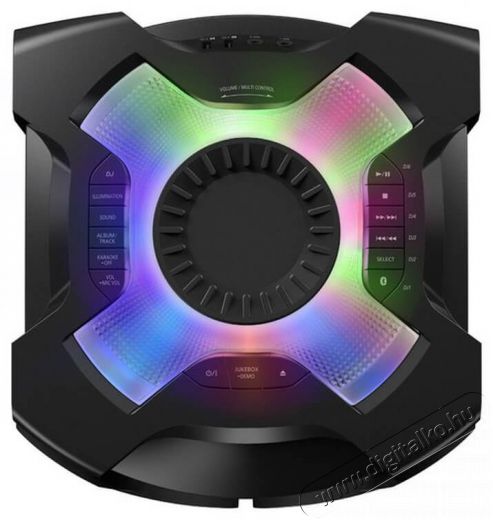 PANASONIC SC-TMAX50E-K Bluetooth party hangszóró - fekete Audio-Video / Hifi / Multimédia - Hordozható CD / DVD / Multimédia készülék - Hordozható CD / Multimédia rádiómagnó / Boombox - 368014
