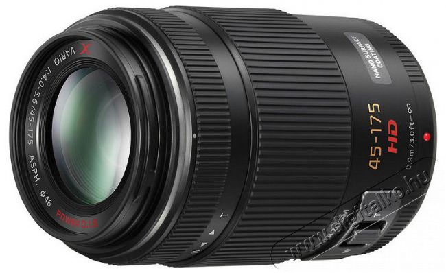 PANASONIC Lumix G X VARIO PZ 45-175mm objektív - fekete Fotó-Videó kiegészítők - Objektív - Zoom objektív - 377824