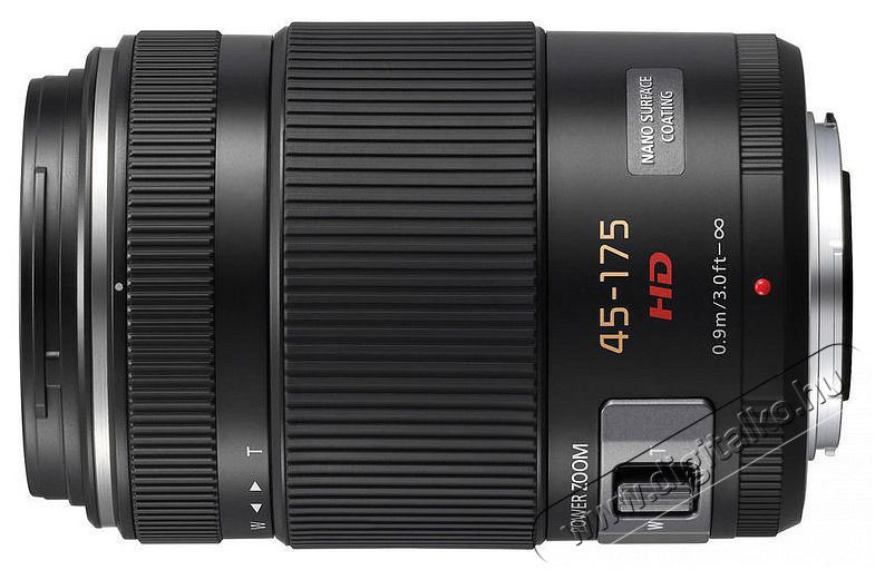PANASONIC Lumix G X VARIO PZ 45-175mm objektív - fekete Fotó-Videó kiegészítők - Objektív - Zoom objektív - 377824