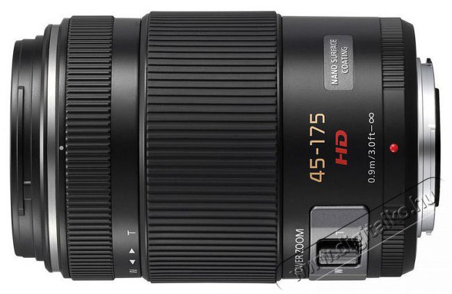 PANASONIC Lumix G X VARIO PZ 45-175mm objektív - fekete Fotó-Videó kiegészítők - Objektív - Zoom objektív - 377824
