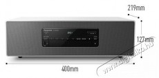 PANASONIC SC-DM502E-W kompakt fehér mikro hifi Audio-Video / Hifi / Multimédia - Hifi - Sztereó - Mikro-, mini hifi rendszer - 384873