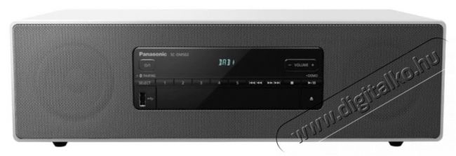 PANASONIC SC-DM502E-W kompakt fehér mikro hifi Audio-Video / Hifi / Multimédia - Hifi - Sztereó - Mikro-, mini hifi rendszer - 384873
