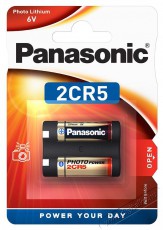 PANASONIC 2CR-5L/1BP 2CR5 fotóelem 1 db Akkuk és töltők - Elem - 462851