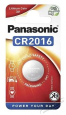 PANASONIC CR2016 3V lítium gombelem 1db/csomag Akkuk és töltők - Elem - 462789