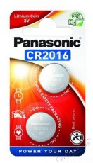 PANASONIC CR2016 3V lítium gombelem 2db/csomag Akkuk és töltők - Elem - 462791