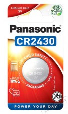 PANASONIC CR2430 3V lítium gombelem 1db/csomag Akkuk és töltők - Elem - 462802