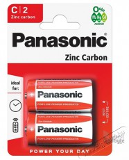 PANASONIC RedZinc R14RZ/2BP C/baby cink-mangán tartós elem 2 db/csomag Akkuk és töltők - Elem - 464020